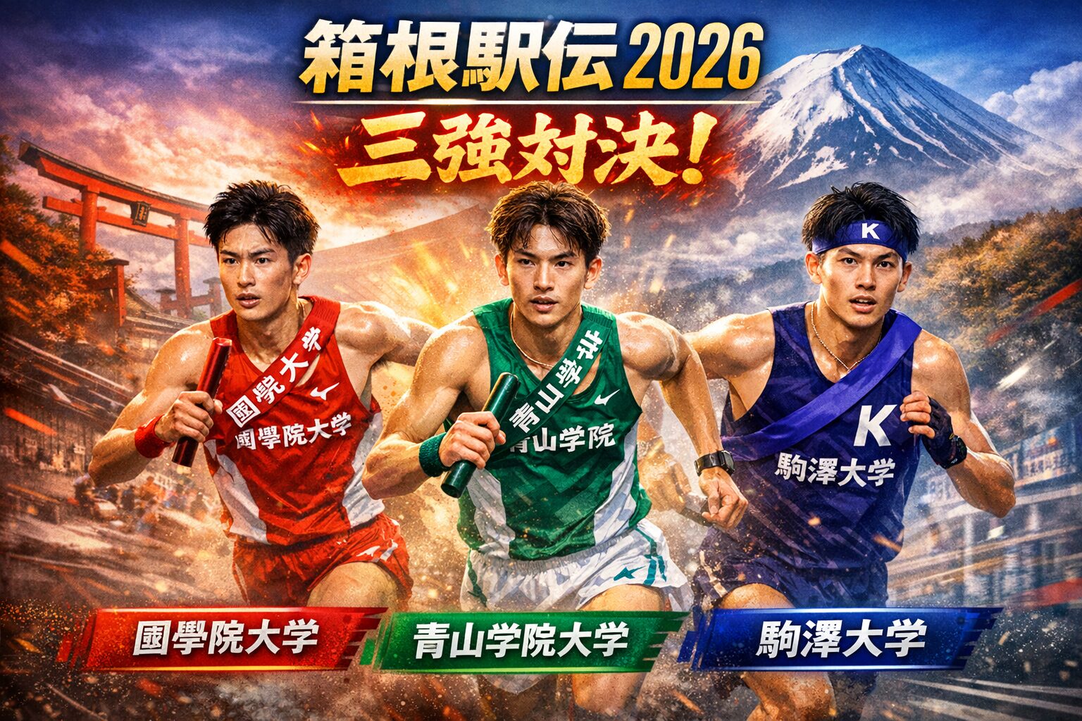 第102回箱根駅伝2026の現在の最新順位と総合結果！青山学院大3連覇の理由とシード権争いを徹底解説